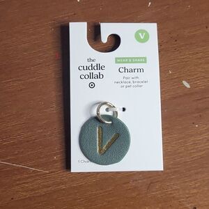 The cuddle collab charm for necklace bracelet or pet collar (v) green NWT